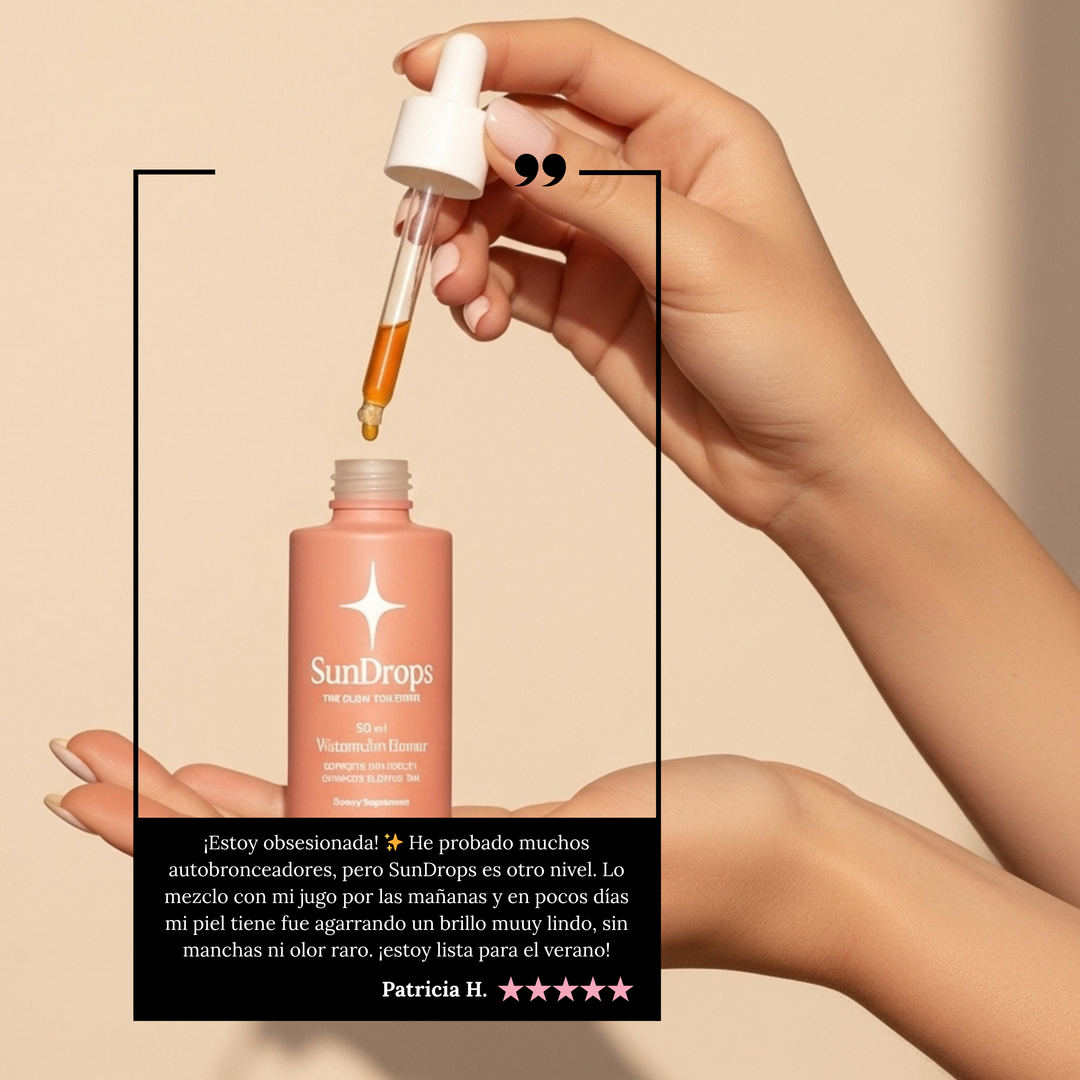 SunDrops™ - Gotas Bronceadoras Bebibles